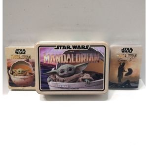 Disney, Star Wars 'The Mandalorian' Playing Cards In Collectibles Tin - 2 Decks